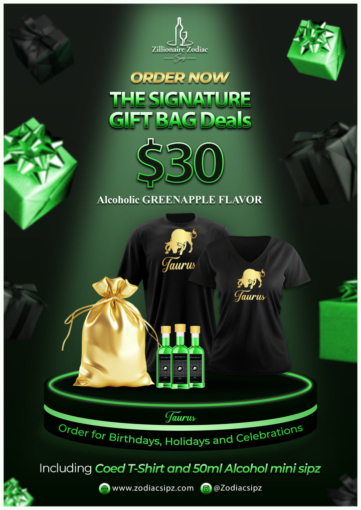 Taurus Signature Gift Bags (Alcoholic)
