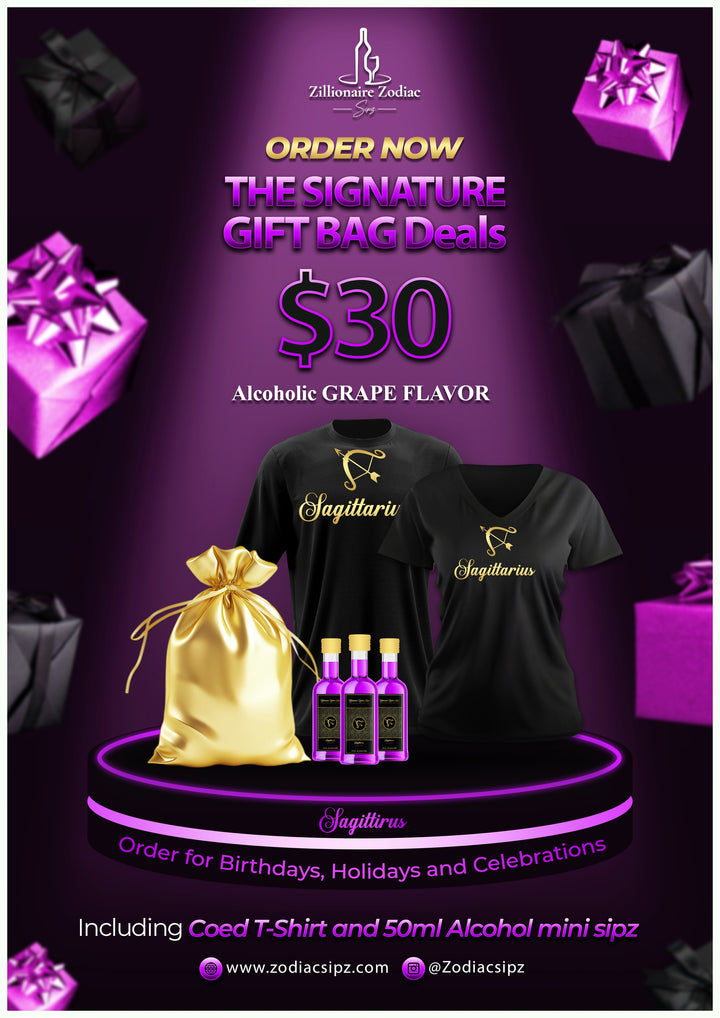 Sagittirus Signature Gift Bags (Alcoholic)