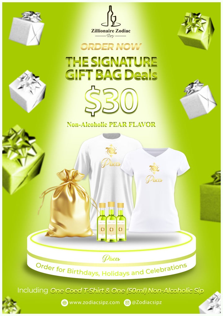 Pisces Signature Gift Bags (Non Alcoholic)