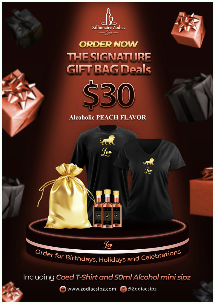 Leo Signature Gift Bags (Alcoholic)