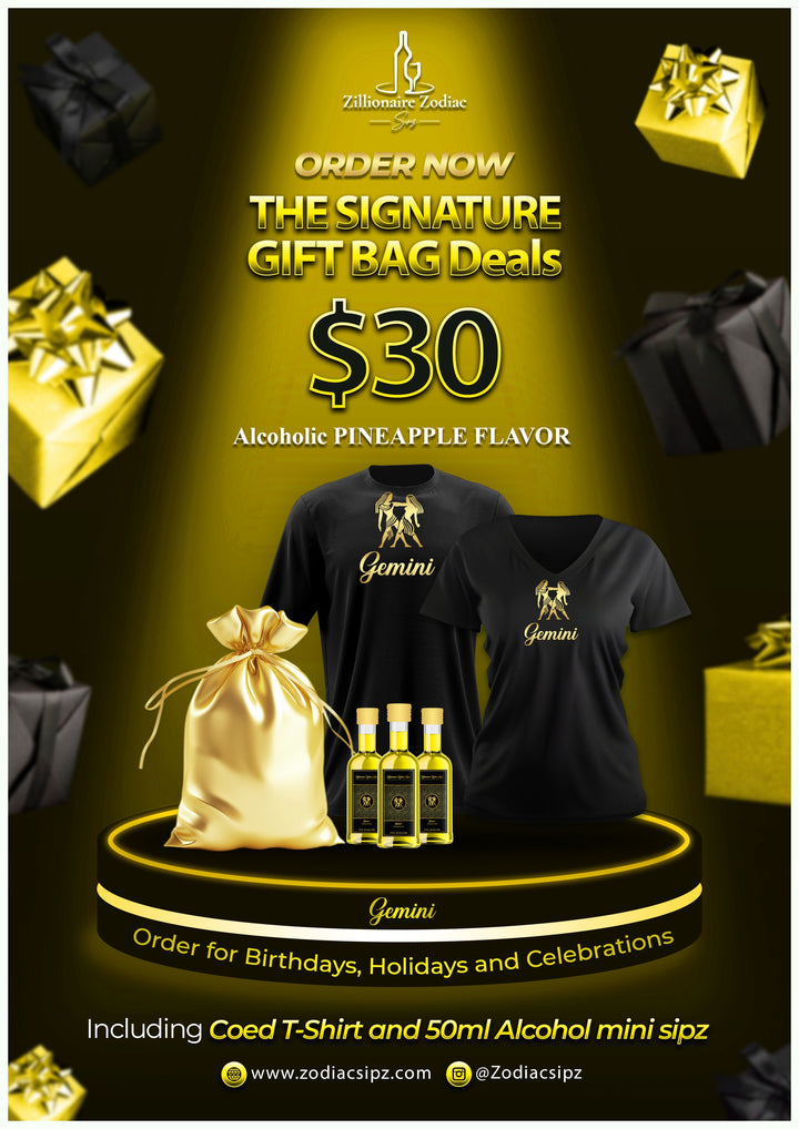 Gemini Signature Gift Bags (Alcoholic)