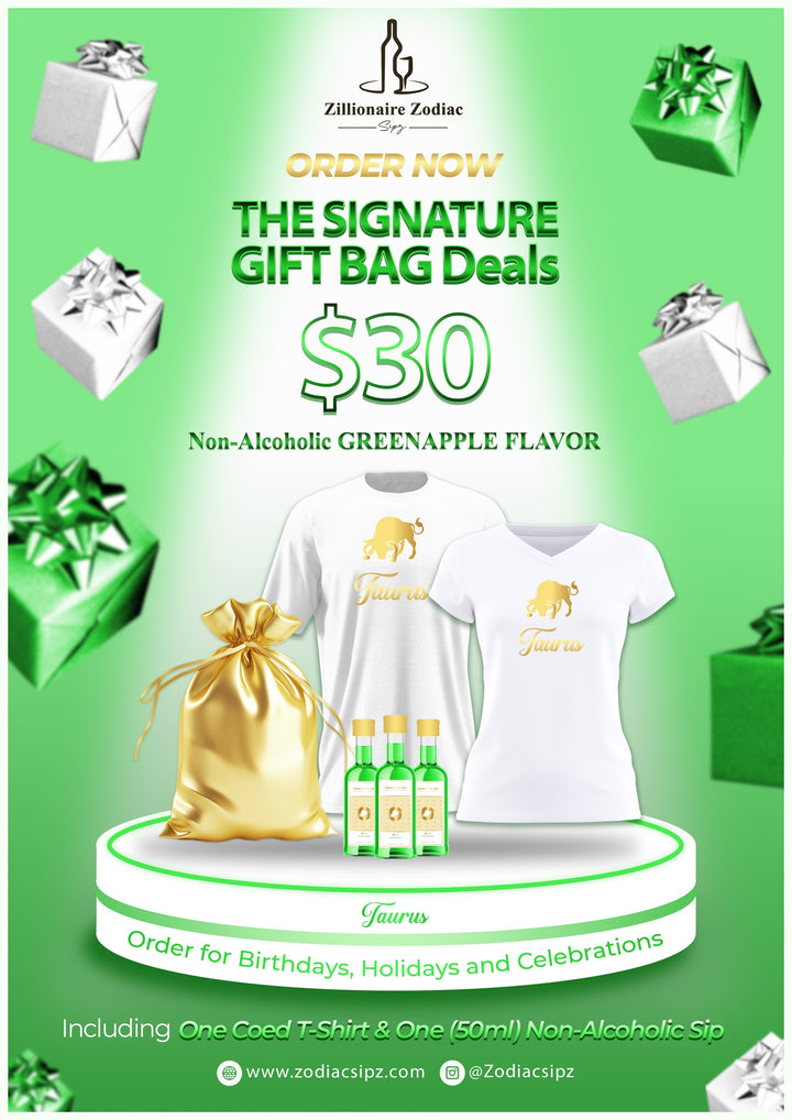 Taurus Signature Gift Bags (Non Alcoholic)
